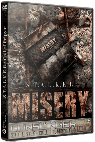 Сталкер Misery + Gunslinger RePack (RUS) со всеми DLC