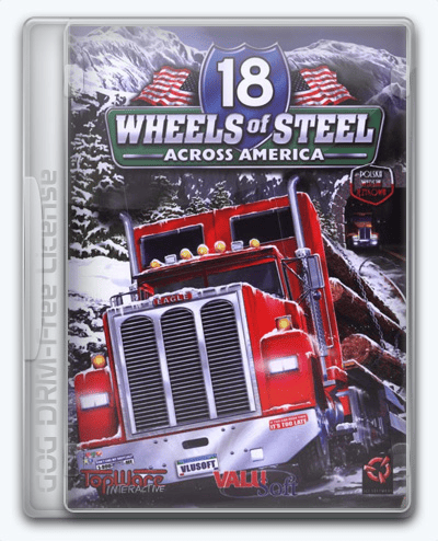 18 Wheels of Steel  Across America RePack (RUS) со всеми DLC