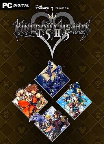KINGDOM HEARTS HD 1.5+2.5 ReMIX RePack (RUS) со всеми DLC