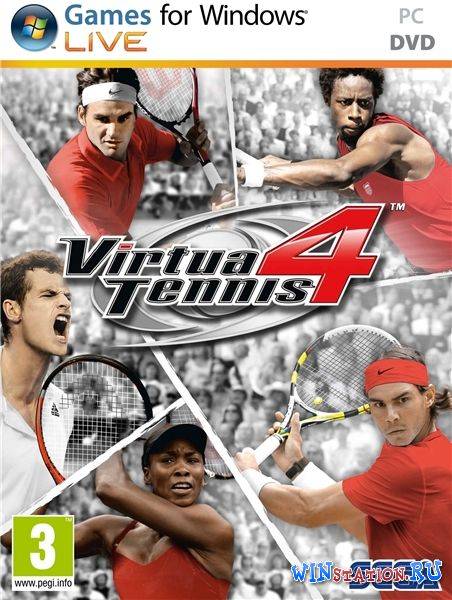 Virtua Tennis 4 RePack (RUS) со всеми DLC