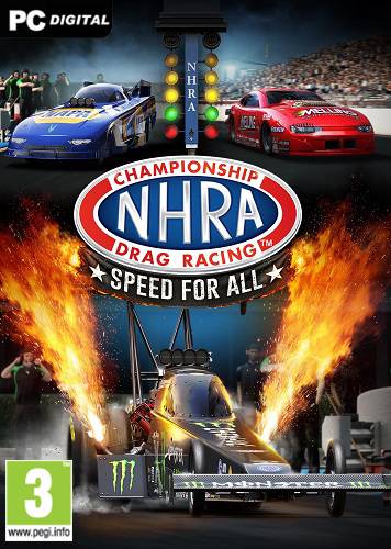 NHRA Championship Drag Racing Speed For All RePack (RUS) со всеми дополнениями