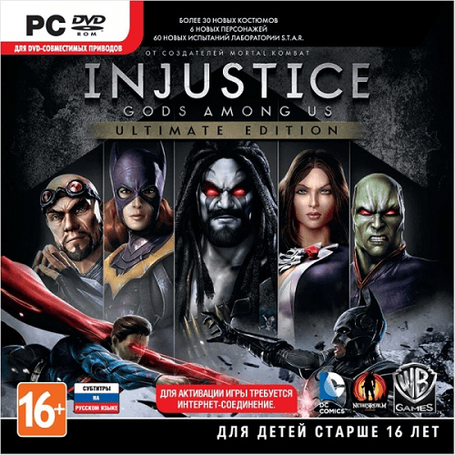 Injustice  Gods Among Us. Ultimate Edition [Update 5] RePack (RUS) со всеми DLC