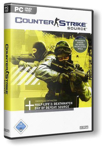 Counter Strike Source v90 + Автообновлятор (No-Steam) RePack FitGirl со всеми дополнениями