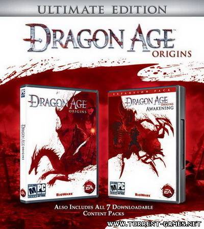Dragon Age  Начало + Пробуждение   Dragon Age  Origins + Awakening + DLC RePack (RUS) со всеми DLC