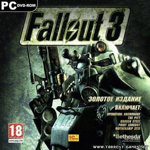 Fallout 3 Золотое издание (5 DLC) RePack (RUS) со всеми DLC